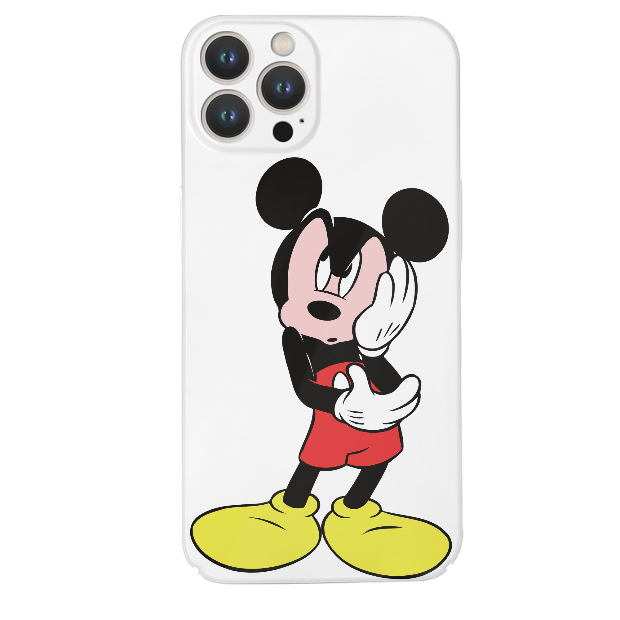 （画像用） ミッキーマウス Mickey Mouse 【iPhone 14シリーズ対応】ハードケース